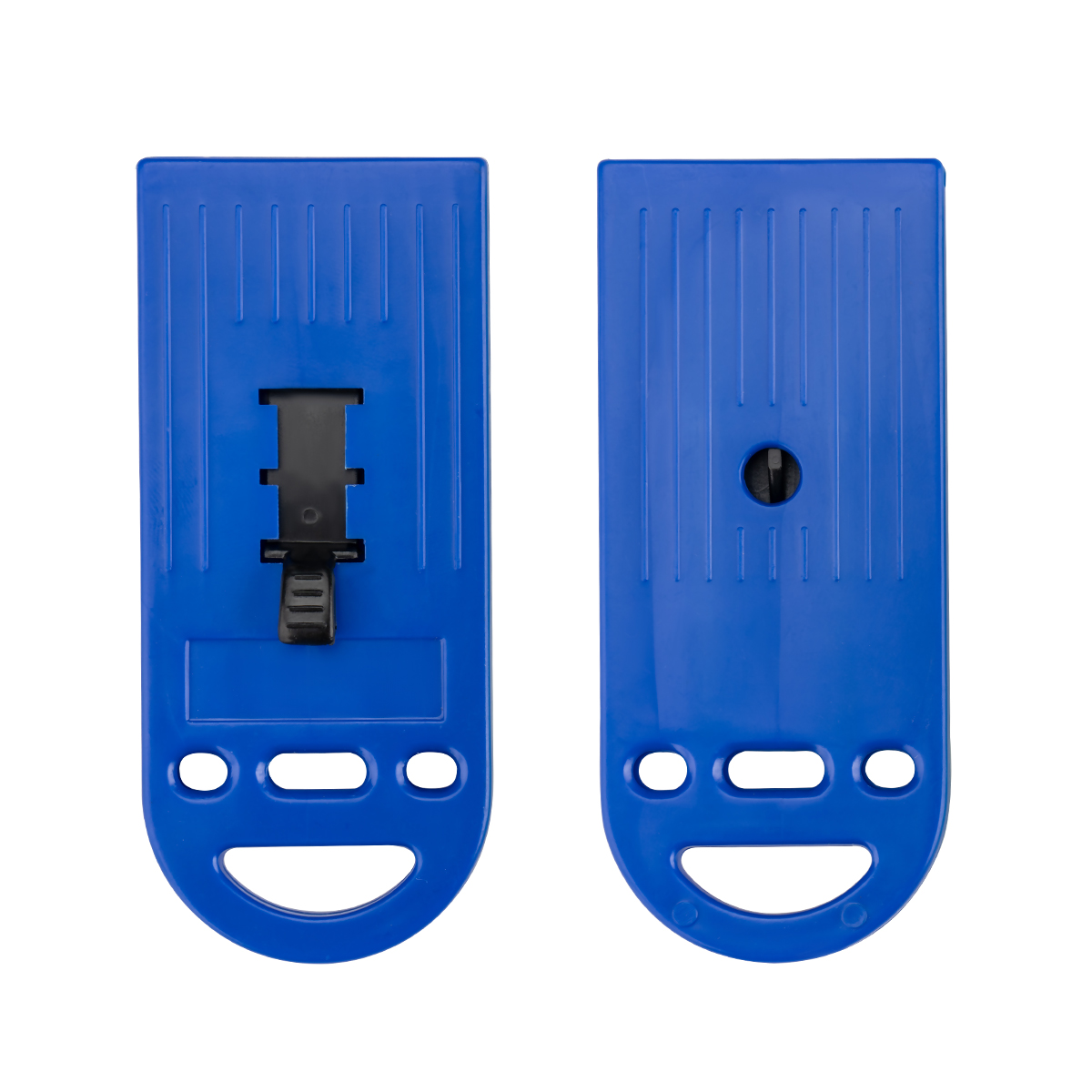 What is the relationship between the blade wear rate of a utility knife scraper and the hardness of the material being scraped